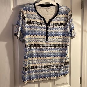 Classic patterned tee